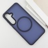 Чехол Ummi Colorful with MagSafe для Samsung Galaxy S25 Синий / Navy Blue