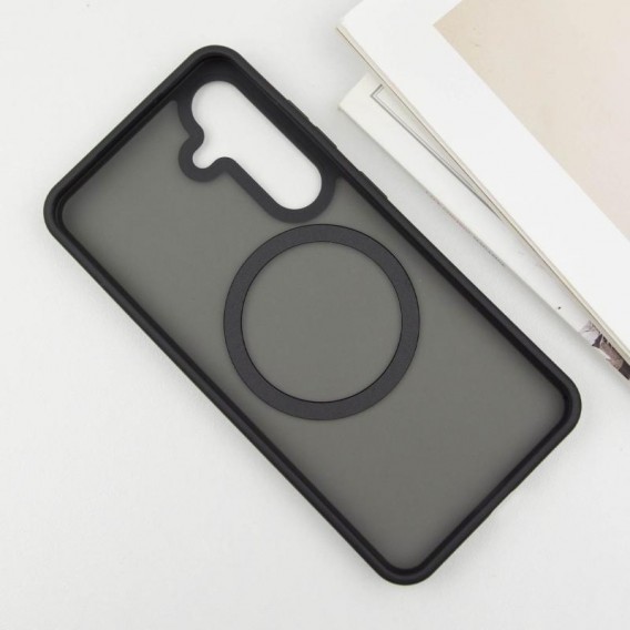 Чехол Ummi Colorful with MagSafe для Samsung Galaxy S25 Черный / Black