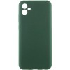 Чехол Silicone Cover Ummi Lakshmi Full Camera (AA) для Samsung Galaxy A05 Зеленый / Dark green