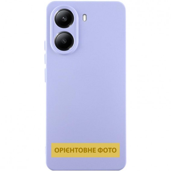 Чехол Silicone Cover Ummi Lakshmi Full Camera (AA) для Xiaomi Poco X6 Pro Сиреневый / Dasheen