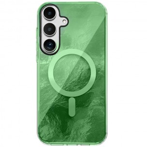 Чохол TPU Shiny Mountain (MagFit) для Samsung Galaxy S26 Green