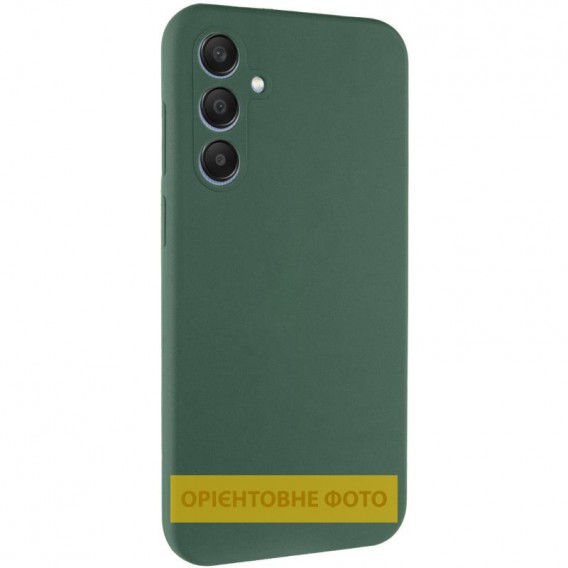 Чехол Silicone Cover Lakshmi Full Camera (AAA) для Samsung Galaxy A10s Зеленый / Cyprus Green
