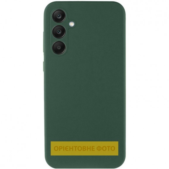 Чехол Silicone Cover Lakshmi Full Camera (AAA) для Samsung Galaxy A10s Зеленый / Cyprus Green
