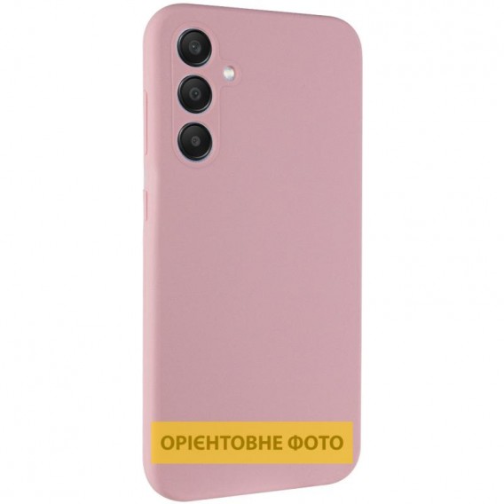Чехол Silicone Cover Lakshmi Full Camera (AAA) для Samsung Galaxy A10s Розовый / Pink Sand