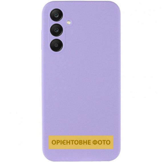 Чехол Silicone Cover Lakshmi Full Camera (AAA) для Samsung Galaxy A10s Сиреневый / Dasheen