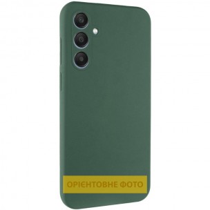 Чехол Silicone Cover Lakshmi Full Camera (AAA) для Samsung Galaxy A12 Зеленый / Cyprus Green