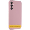 Чохол Silicone Cover Lakshmi Full Camera (AAA) для Samsung Galaxy A12 Рожевий / Pink Sand
