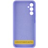 Чохол Silicone Cover Lakshmi Full Camera (AAA) для Samsung Galaxy A12 Бузковий / Dasheen