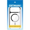 Чохол TPU+PC GETMAN Moon Clear with MagSafe для Apple iPhone 14 (6.1") Black