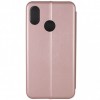 Кожаный чехол-книжка Classy для Xiaomi Redmi 7 Rose Gold