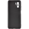 Чехол TPU Epik Black Full Camera для Xiaomi Redmi Note 10 / Note 10s Черный