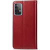 Кожаный чехол-книжка GETMAN Gallant (PU) для Samsung Galaxy A23 4G Красный