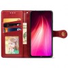 Кожаный чехол-книжка GETMAN Gallant (PU) для Samsung Galaxy A23 4G Красный