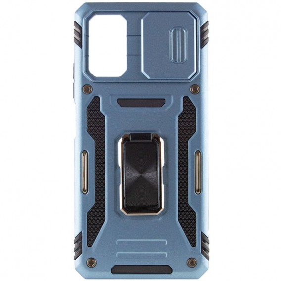 Ударостійкий чохол Camshield Army Ring для Xiaomi Poco X5 Pro 5G / Note 12 Pro 5G Блакитний / Light Blue