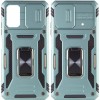 Ударостійкий чохол Camshield Army Ring для Xiaomi Poco X5 Pro 5G / Note 12 Pro 5G Зелений / Light Green