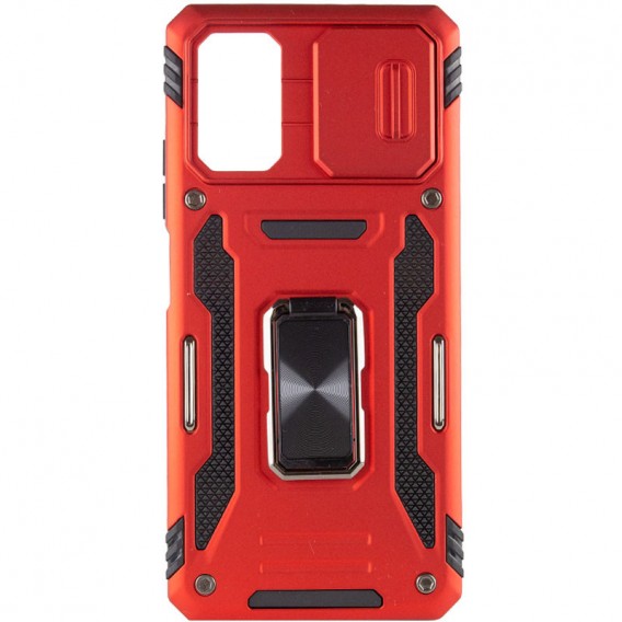 Ударостійкий чохол Camshield Army Ring для Xiaomi Poco X5 Pro 5G / Note 12 Pro 5G Червоний / Red
