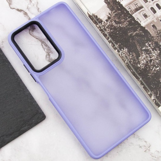 Чохол TPU+PC Lyon Frosted для Xiaomi Redmi Note 10 Pro / 10 Pro Max Purple