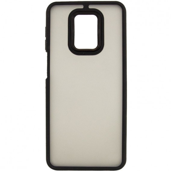 Чохол TPU+PC Lyon Frosted для Xiaomi Redmi Note 9s / Note 9 Pro / Note 9 Pro Max Black