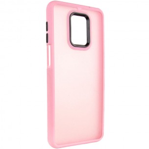 Чехол TPU+PC Lyon Frosted для Xiaomi Redmi Note 9s / Note 9 Pro / Note 9 Pro Max Pink Чехол TPU+PC Lyon Frosted для Xiaomi Redmi Note 9s / Note 9 Pro / Note 9 Pro Max Pink