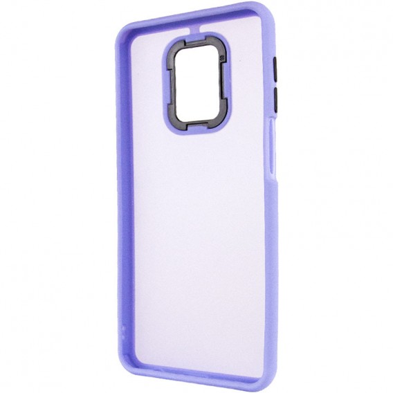 Чохол TPU+PC Lyon Frosted для Xiaomi Redmi Note 9s / Note 9 Pro / Note 9 Pro Max Purple