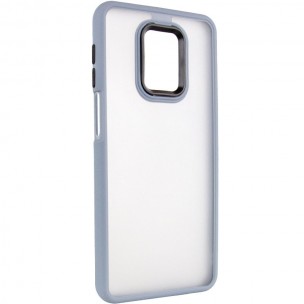 Чехол TPU+PC Lyon Frosted для Xiaomi Redmi Note 9s / Note 9 Pro / Note 9 Pro Max Sierra Blue Чехол TPU+PC Lyon Frosted для Xiaomi Redmi Note 9s / Note 9 Pro / Note 9 Pro Max Sierra Blue