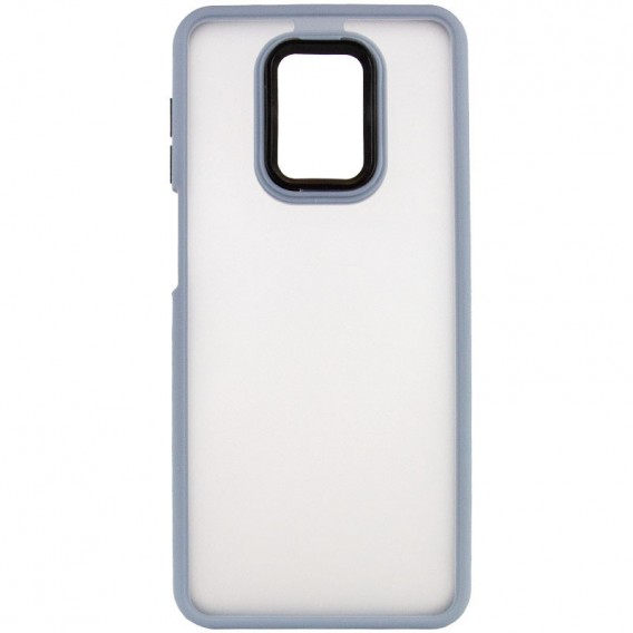 Чохол TPU+PC Lyon Frosted для Xiaomi Redmi Note 9s / Note 9 Pro / Note 9 Pro Max Sierra Blue