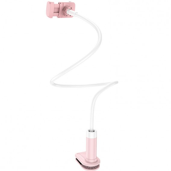 Тримач настільний Hoco PH23 Balu 4.5-6.5" Pink white