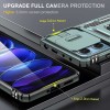Ударопрочный чехол Camshield Army Ring для Xiaomi Redmi 12 / Poco M6 Pro 5G Зеленый / Light Green