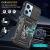 Ударостійкий чохол Camshield Army Ring для Xiaomi Redmi 12 / Poco M6 Pro 5G Чорний / Black