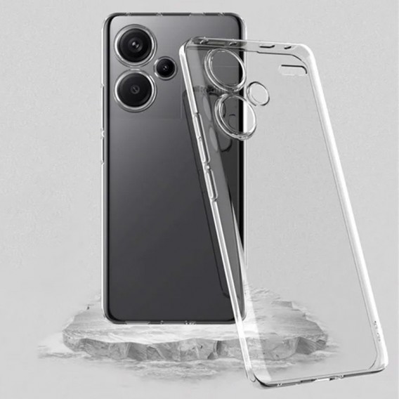 TPU чохол Epic Transparent 1,5mm Full Camera для Xiaomi Redmi Note 13 Pro+ Безбарвний (прозорий)