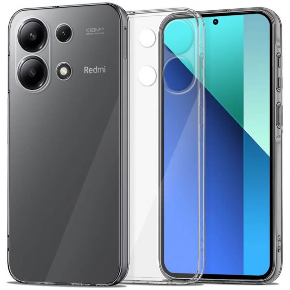 TPU чохол Epic Transparent 1,5mm Full Camera для Xiaomi Redmi Note 13 Pro 4G/Poco M6 Pro 4G/Note 14S Безбарвний (прозорий)