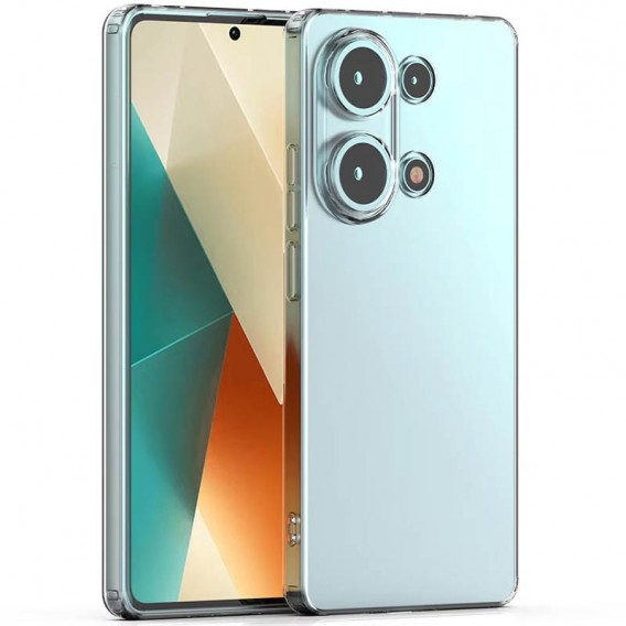 TPU чехол Epic Transparent 1,5mm Full Camera для Xiaomi Redmi Note 13 Pro 4G/Poco M6 Pro 4G/Note 14S Бесцветный (прозрачный)