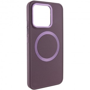 TPU чохол Bonbon Metal Style with MagSafe для Xiaomi Redmi Note 13 4G Бордовий / Plum TPU чохол Bonbon Metal Style with MagSafe для Xiaomi Redmi Note 13 4G Бордовий / Plum