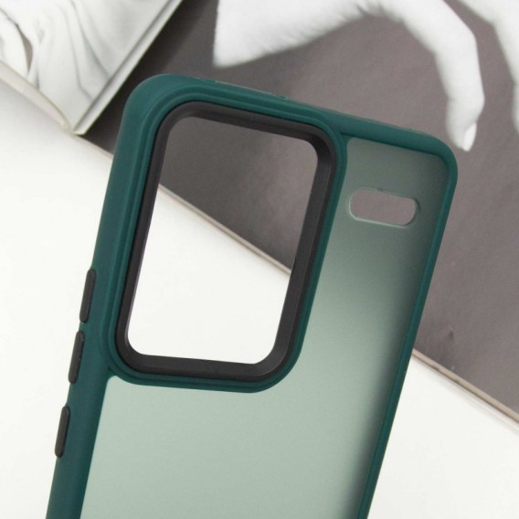Чохол TPU+PC Lyon Frosted для Xiaomi Redmi Note 13 Pro+ Green