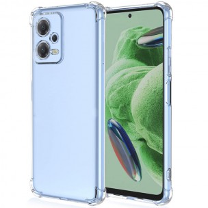 TPU чехол GETMAN Ease logo усиленные углы Full Camera для Xiaomi Poco X5 5G / Redmi Note 12 5G Бесцветный (прозрачный) TPU чехол GETMAN Ease logo усиленные углы Full Camera для Xiaomi Poco X5 5G / Redmi Note 12 5G Бесцветный (прозрачный)