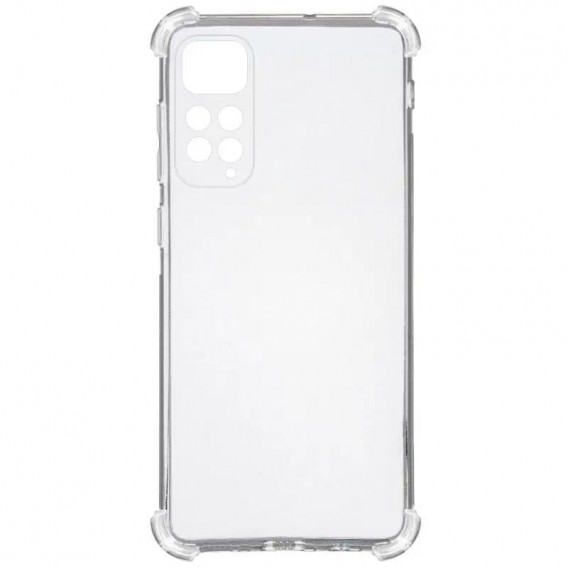 TPU чохол GETMAN Ease logo посилені кути Full Camera для Xiaomi Redmi Note 11 (Global) / Note 11S Безбарвний (прозорий)