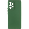 Чехол Silicone Cover Lakshmi Full Camera (AA) для Samsung Galaxy A53 5G Зеленый / Dark green