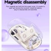 Мышь беспроводная Hoco GM29 Mysterios Bluetooth + 2.4G Space White