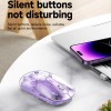 Мышь беспроводная Hoco GM29 Mysterios Bluetooth + 2.4G Romantic purple
