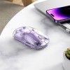 Мышь беспроводная Hoco GM29 Mysterios Bluetooth + 2.4G Romantic purple