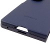 Кожаный чехол Leather Case (AAA) для Samsung Galaxy Z Fold6 Navy