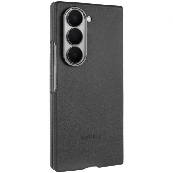 Шкіряний чохол Leather Case (AAA) для Samsung Galaxy Z Fold6 Black