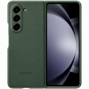 Шкіряний чохол Leather Case (AAA) для Samsung Galaxy Z Fold5 Green Шкіряний чохол Leather Case (AAA) для Samsung Galaxy Z Fold5 Green