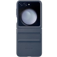 Шкіряний чохол Leather Case (AAA) для Samsung Galaxy Z Flip5 Blue