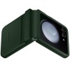 Шкіряний чохол Leather Case (AAA) для Samsung Galaxy Z Flip5 Green