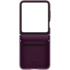 Шкіряний чохол Leather Case (AAA) для Samsung Galaxy Z Flip5 Purple