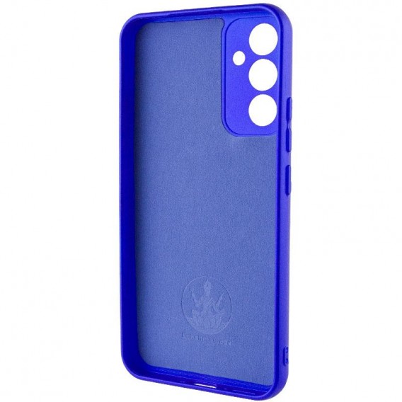 Чехол Silicone Cover Lakshmi Full Camera (AA) для Samsung Galaxy S24 FE Синий / Iris