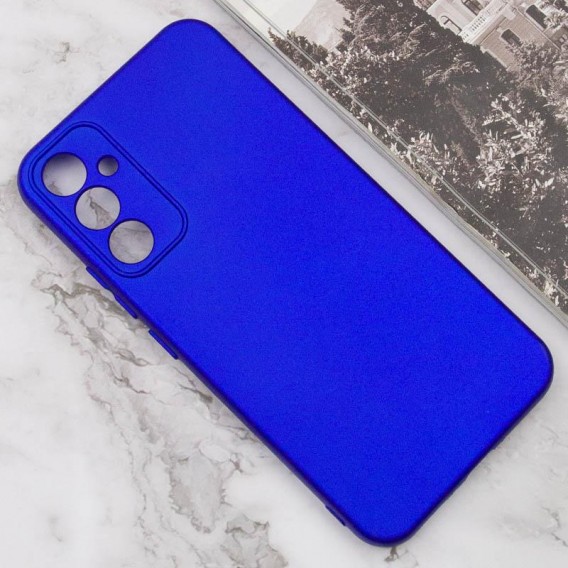 Чехол Silicone Cover Lakshmi Full Camera (AA) для Samsung Galaxy S24 FE Синий / Iris