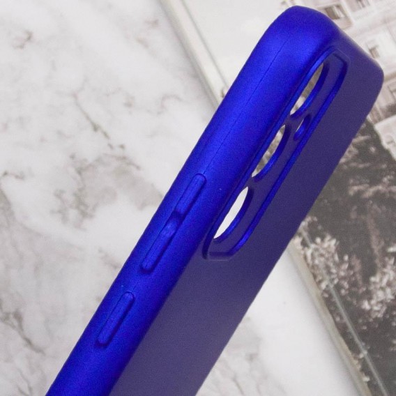 Чехол Silicone Cover Lakshmi Full Camera (AA) для Samsung Galaxy S24 FE Синий / Iris