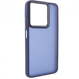 Чохол TPU+PC Lyon Frosted для Infinix Hot 40 Navy Blue Чохол TPU+PC Lyon Frosted для Infinix Hot 40 Navy Blue